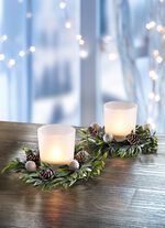 Windlicht, 2-delige set 