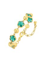 Sieradenset, 3-delig, met bloemmotief 