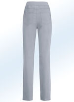 Elegante broek in pull-on-stijl MIDDENGRIJS
