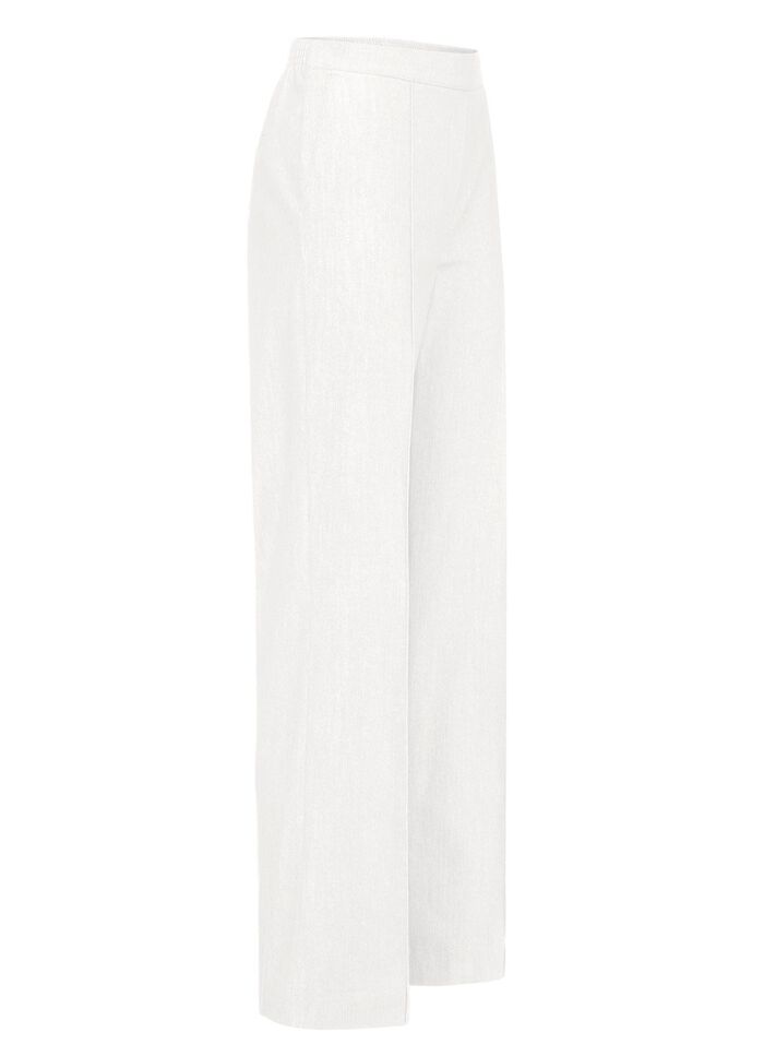 Jeans met licht uitlopende pijpen 