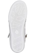 Andrea Conti, sportieve dameslaarzen, met uitneembaar voetbed WIT