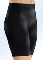 Sylvia Speidel set van twee lange broeken met comfortabele elastische tailleband 1x GEM&Ecirc;LEERDE KARAMEL, 1x ZWART