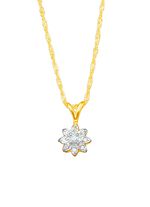 Elegante hanger met Singapore ketting 