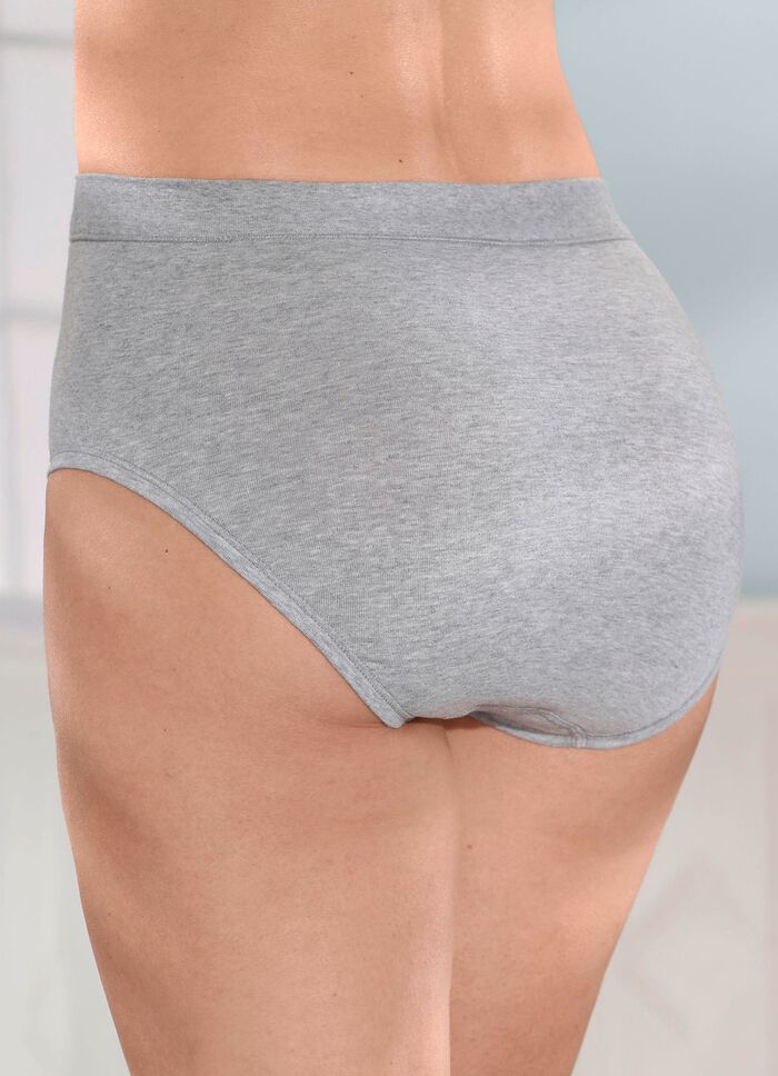 Set van drie slips met een comfortabele, zachte tailleband 