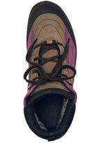 Enkellaarzen met veters in een interessante kleurencombinatie 