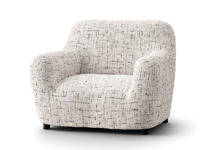 Onderhoudsvriendelijke stretchhoezen van microvezelkwaliteit NATUUR