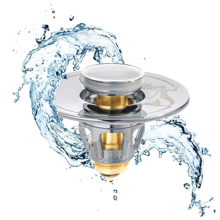 Universele afvoerplug &ldquo;Drain Magic 2in1&rdquo; 