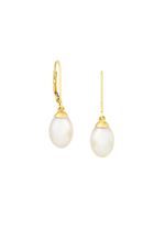 Tijdloze oorbellen met zoetwaterkweekparels 