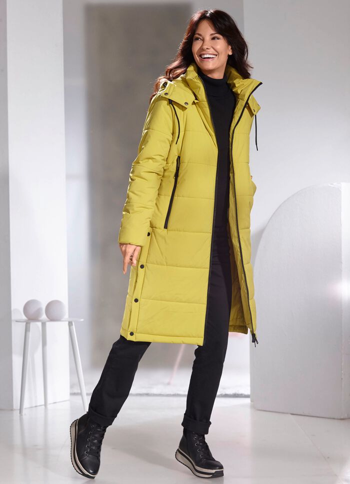 Jas met afneembare capuchon 