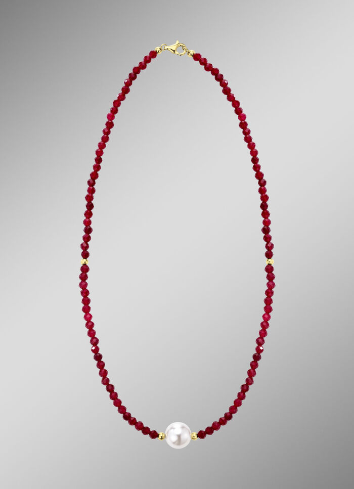 Ketting met schelpparel 