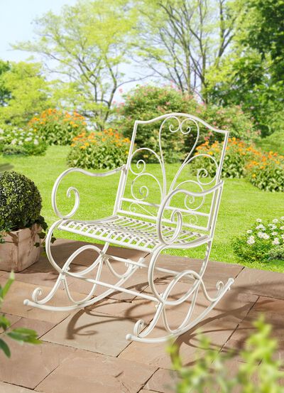 Schommelstoel van ijzer 