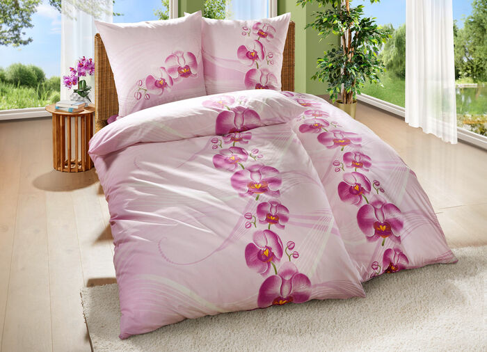 Renforc&eacute; beddengoedset van Dobnig ROZE