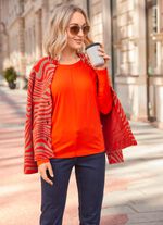 Effen overhemd ORANJE