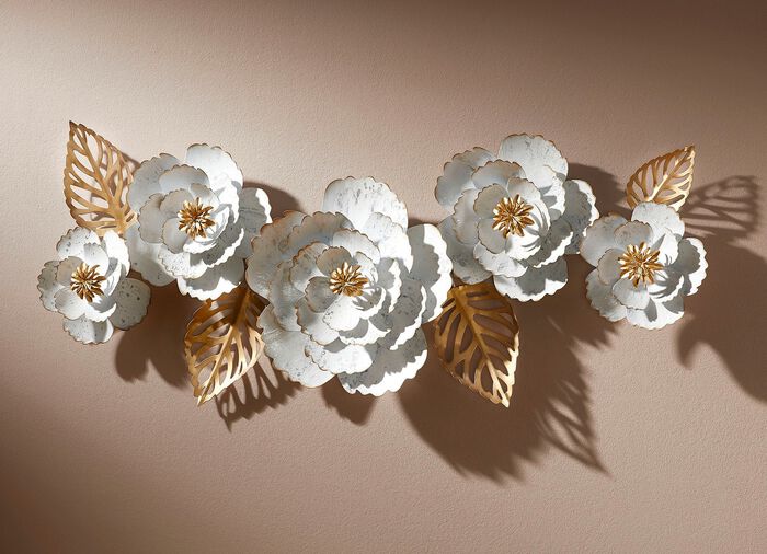 Ijzeren wanddecoratie 