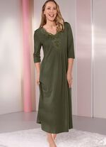 Nachthemd met kantmotief, enkellang 