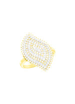 Prachtige damesring met diamanten 