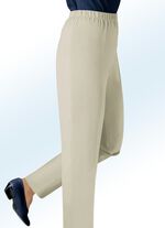 Broek in pull-on model BEIGE