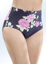 Set van vier slips met een rozendessin 