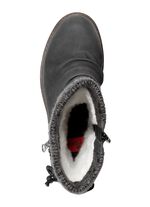 Rieker laarzen gemaakt van nubuck materiaal ANTRACIET-ZWART