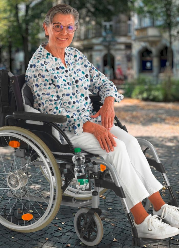Bekerhouder voor rolstoel/rollator 
