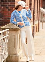 Broeken in modieuze breedte 