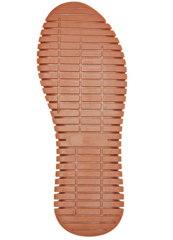 Gemini pantoffels van schaduwrijk nappaleer BEIGE