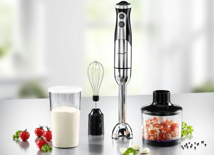 Korona staafmixerset met hakmolen 