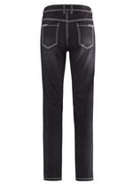 Jeans met siernaden en strass-steentjes 