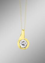 Kettinghanger met briljant 