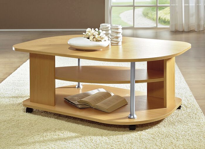 Salontafel in verschillende kleuren BEUKEN