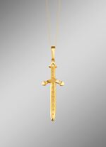 Zwaardhanger in glanzende look 