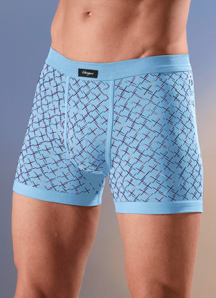 Set van vier onderbroeken, met allover dessin 