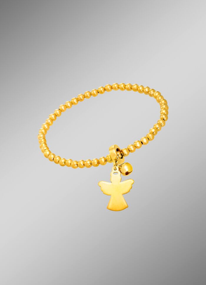 Elastische bolletjesarmband 