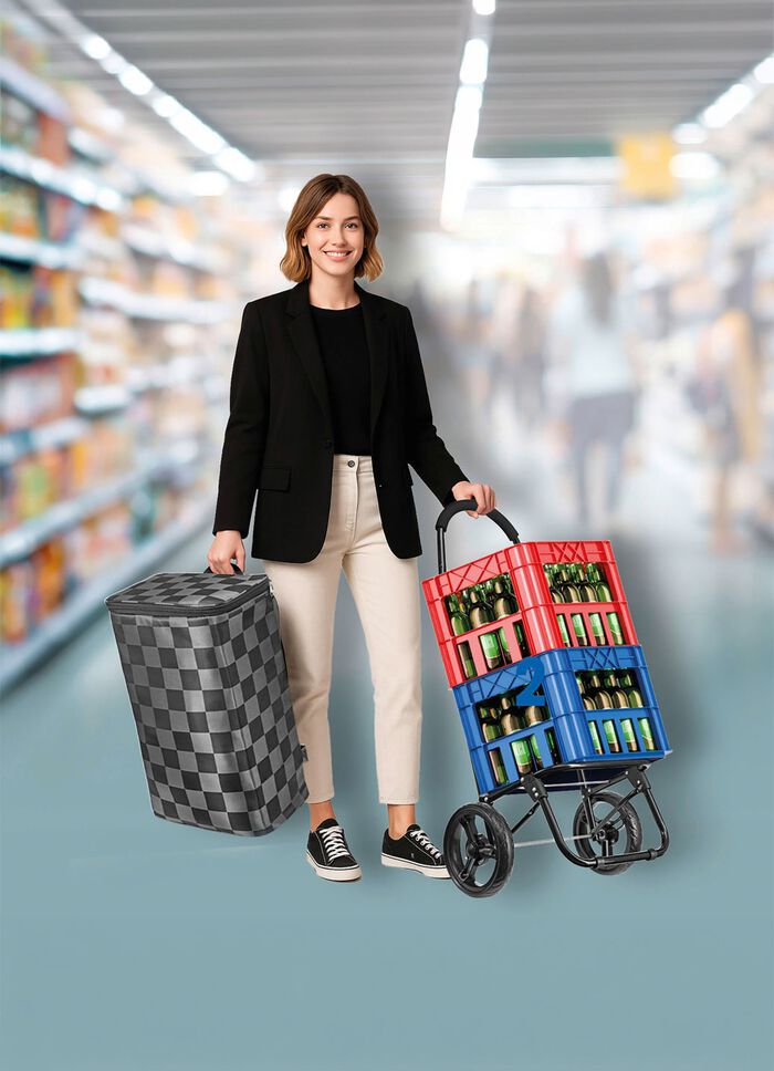 EASYmaxx boodschappenroller 