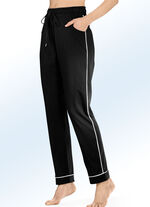 Set van twee slaap- en vrijetijdsbroeken met biezen en zakken 