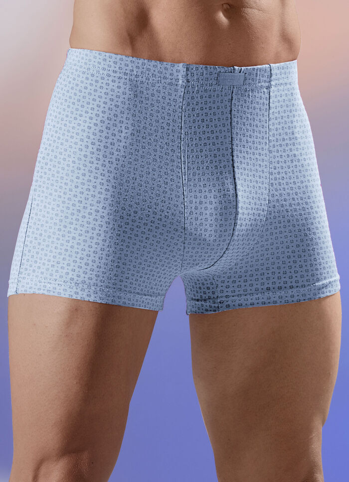 Verpakking met vier boxershorts, met allover print 