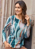 Shirt met all-over print 