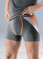 Set van vier broeken met gekleurde inzetstukken 