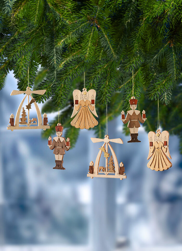 Boomversiering, 6-delige set uit het ertsgebergte 