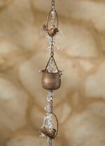 Regenketting met kom 