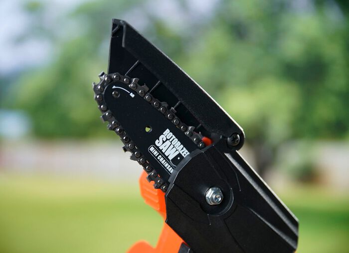 Mini-accukettingzaag &bdquo;Rotorazer&ldquo; 