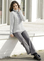 Broek in casual Marlene-vorm 