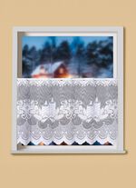 Korte jaloezie met roedeopening en gebogen uiteinde 