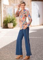 Poloshirt met nep-klepzak 