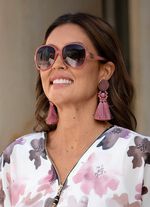 Oorknopjes met kwastje 