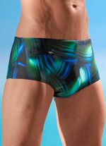 Schwab zwembroek in een hogere slipvorm, all-over design 