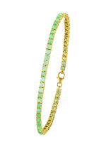 Armband met smaragden 