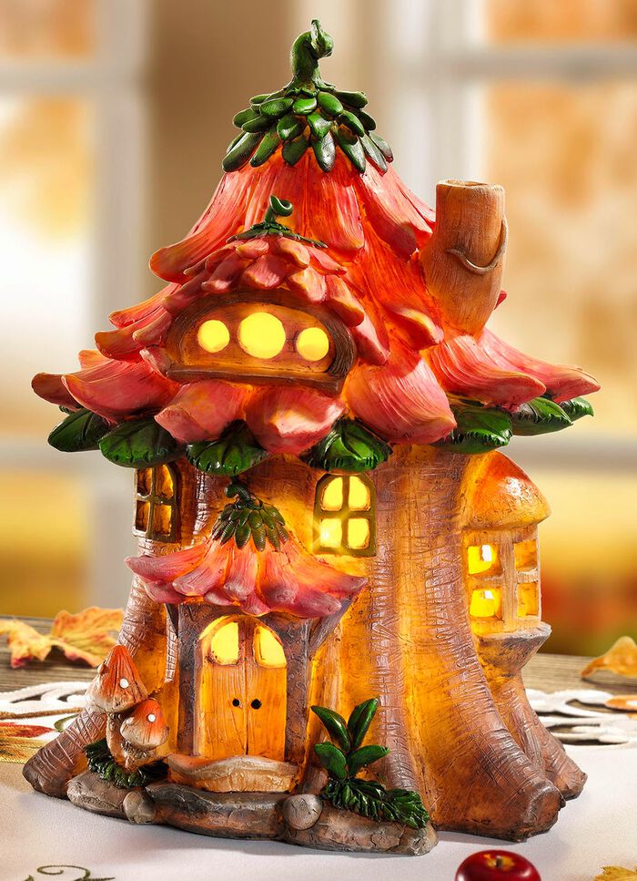 Verlichte dwerghuis LED-verlichting MULTICOLOR