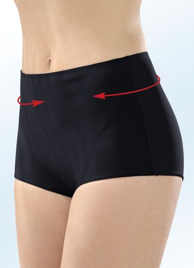 Set van twee bikinibroekjes, met vormgevende voering aan de voorkant 