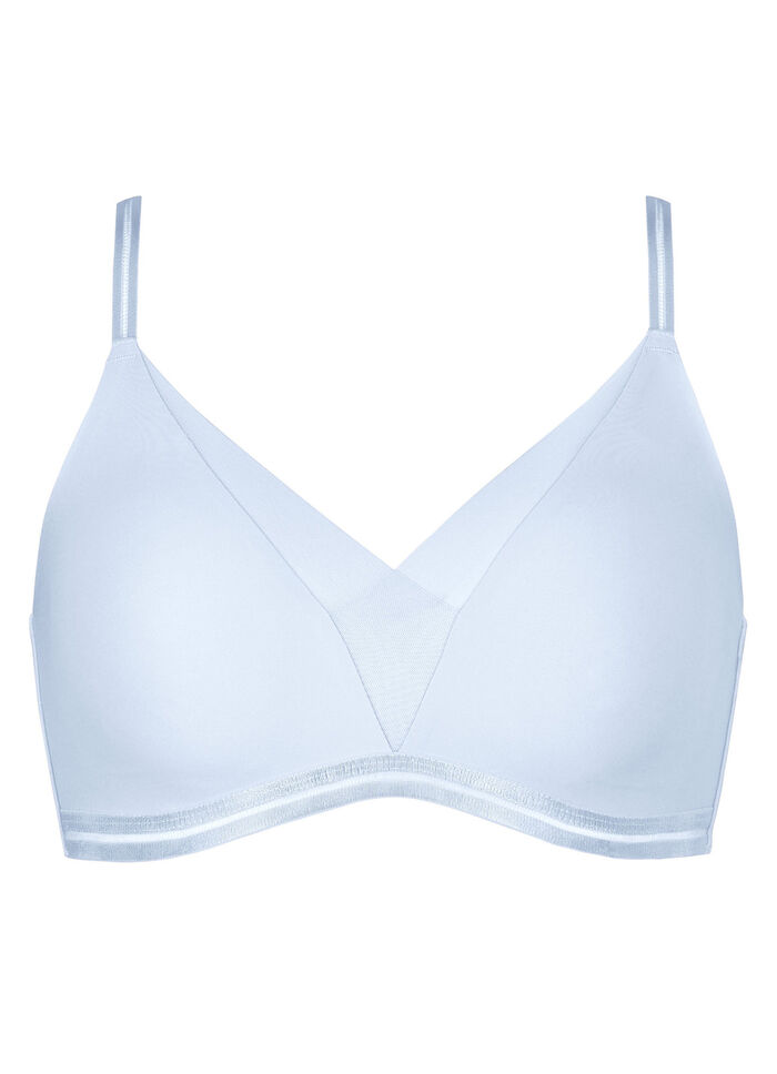 Aangenaam lichte Naturana-bh met voorgevormde cups BLAUW